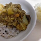 ルーに頼らない！脂質を抑えたカレー☆